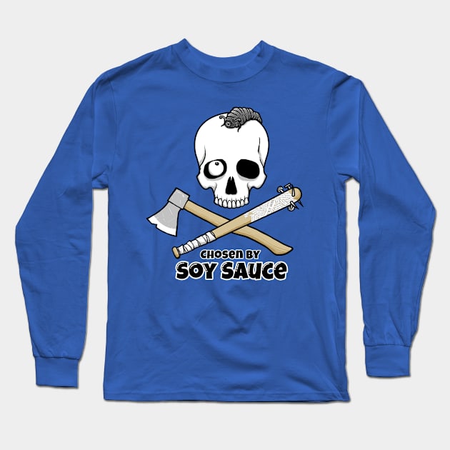 Chosen by Soy Sauce Long Sleeve T-Shirt by pigboom